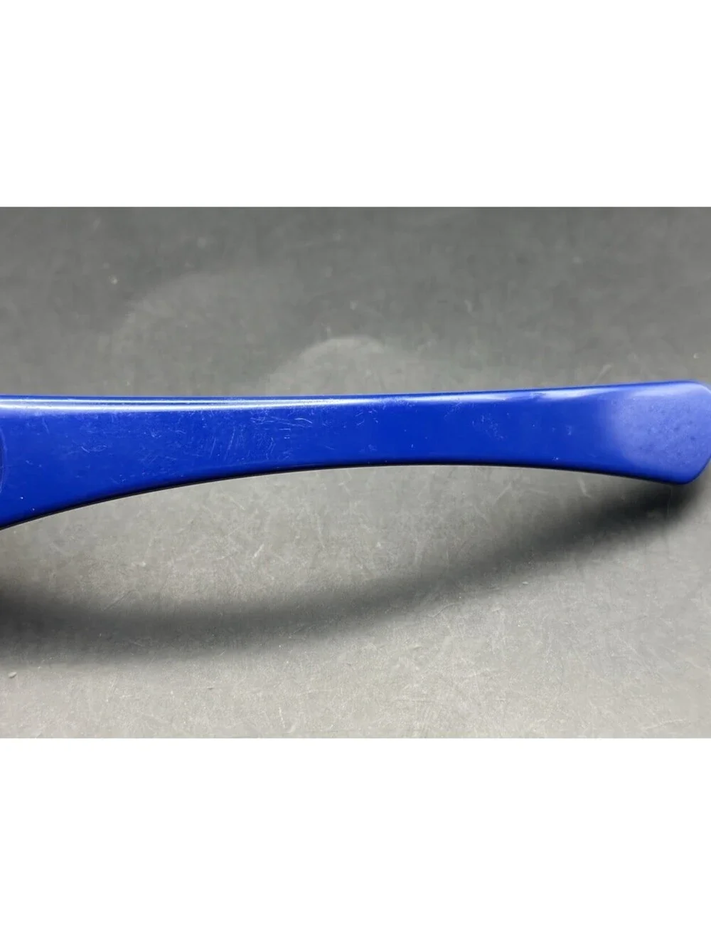 Oakley Antix Polished Blue OEM Left Replacment Arm (No Icon)
